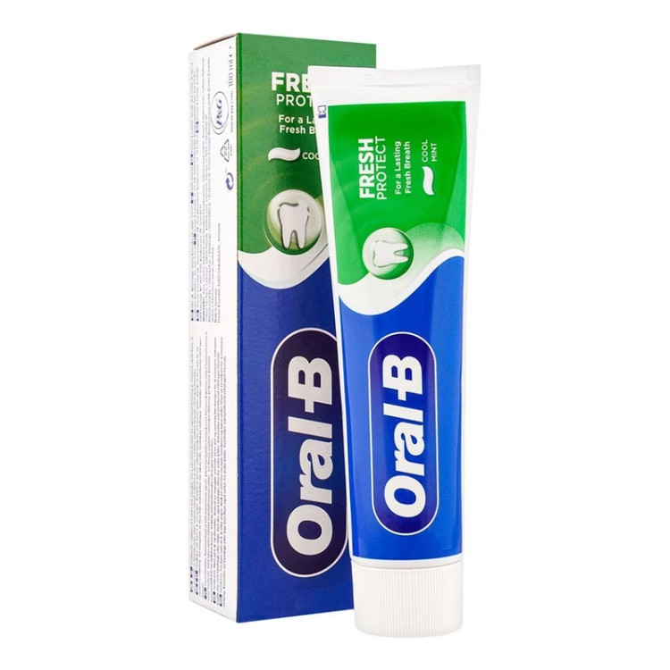 خمیر دندان اورال big pack-بی مدل Fresh Protect حجم 100 میلی لیتر