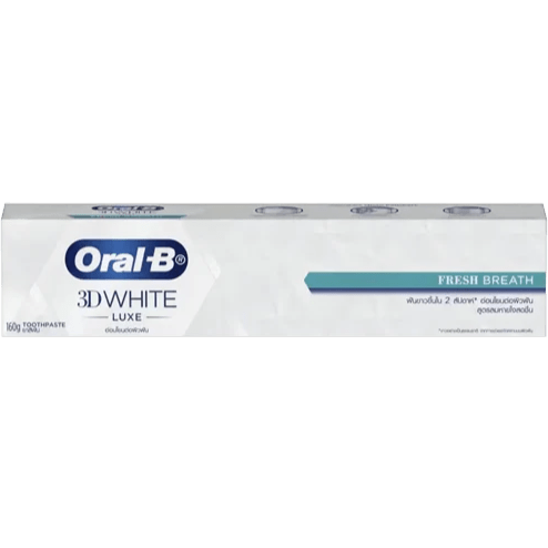 خمیردندان اورال بی 3DWhite Luxe مدل Fresh Breathe وزن 160 گرم