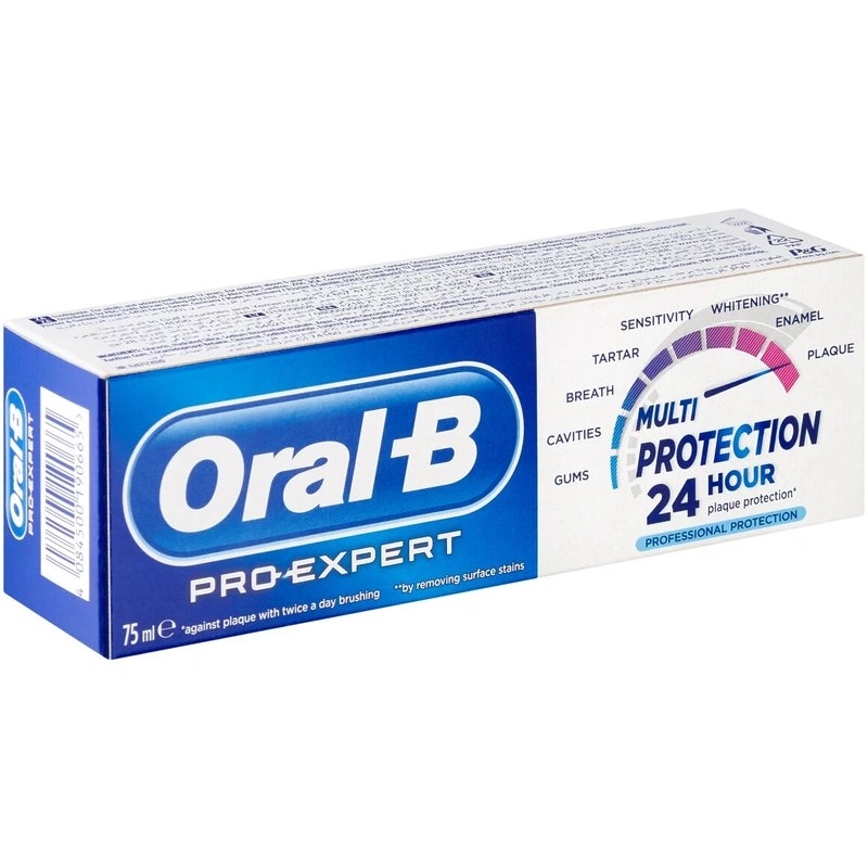 خمیر دندان اورال بی سری Pro Expert مولتی پروتکشن حجم 75 میلی لیتر